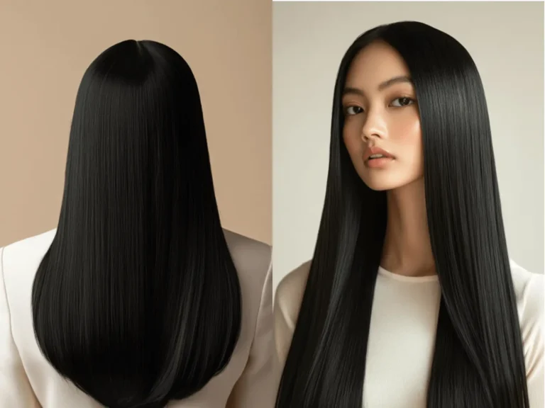 Hair package for cuts, styling, and sleek straightening.